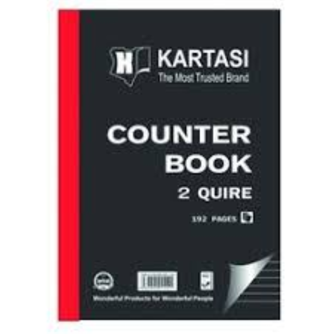 KARTASI COUNTER BOOK A4 2 QUIRE REF232